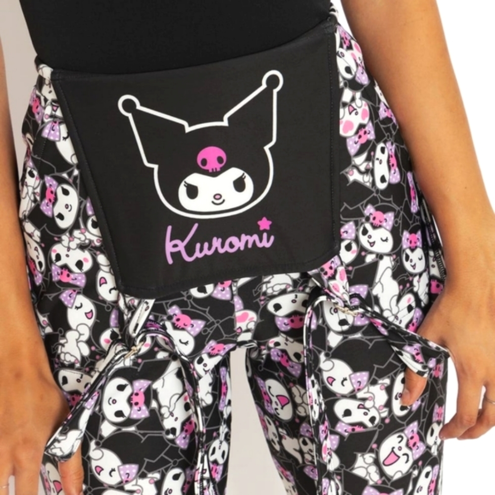Blackmilk Kuromi Faces Overalls - LIMITED